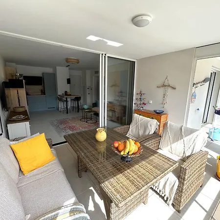 Moderne Avec Terrasse - Clim & Parking - Fr-1-837-85 * 滨海阿热莱斯