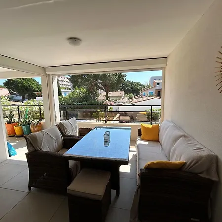 Moderne Avec Terrasse - Clim & Parking - Fr-1-837-85 公寓 滨海阿热莱斯